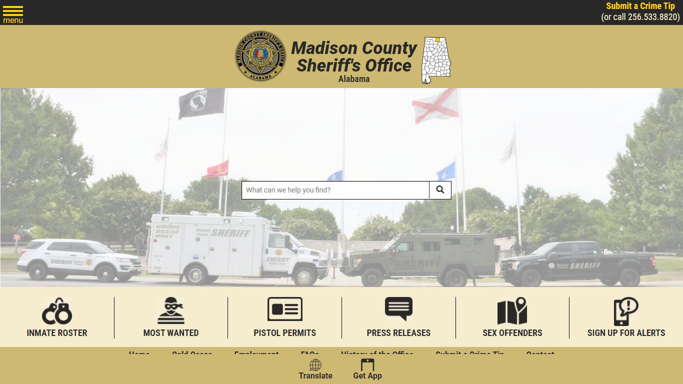 Inmate Roster - Released Inmates - Madison County Sheriff's Office